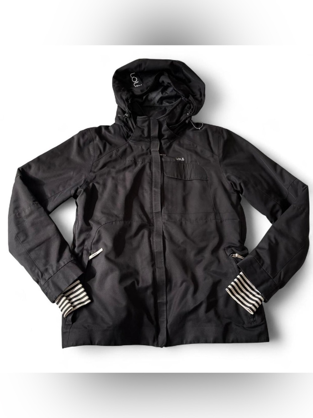 Lolë black winter ski jacket